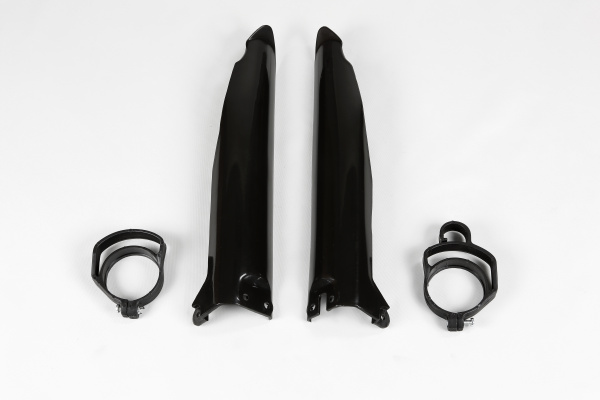 Fork Slider Protectors black for Kawasaki / Tm